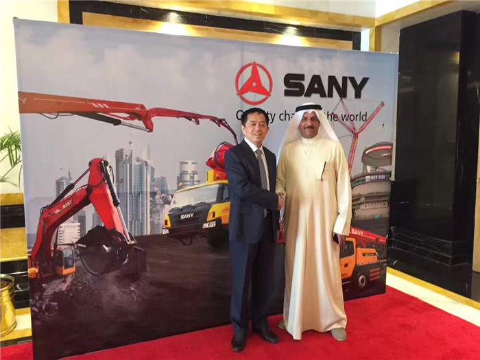 SANY signs a USD 86 million contract in Kuwait