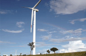 Générateurs éoliens Sany au parc Adama II en Éthiopie