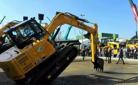 Sany Bagger für den europäischen Markt