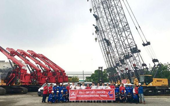 Sany Meluncurkan 2016 Drilling Rig Service Tour di Indonesia