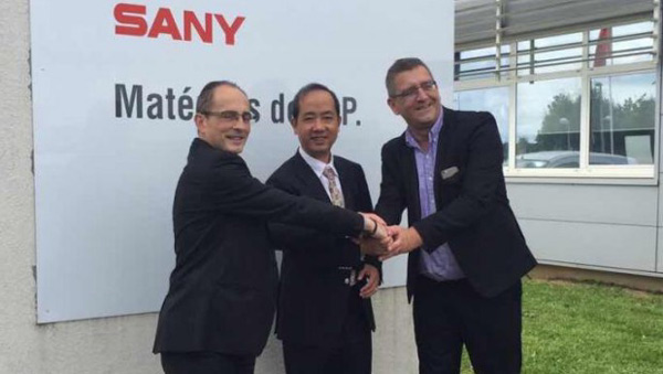 SANY centre technique en France