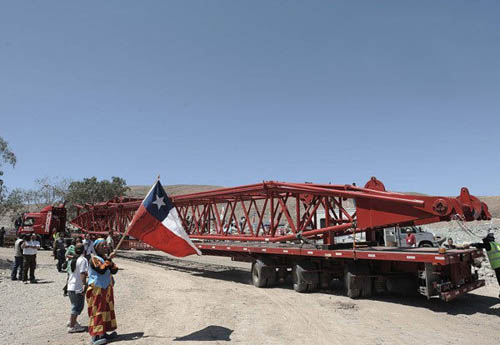 Sauvetage dans l'accident minier de Copiapó - SANY