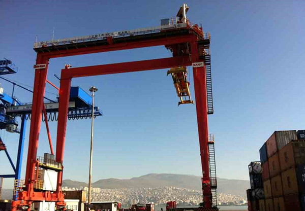 Équipements de manutention SANY au port Izmir