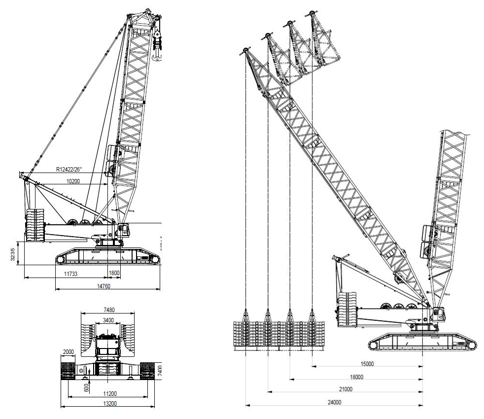 SANY Grue SCC10000