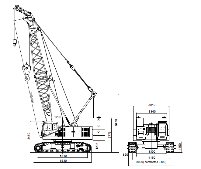 SANY Grue SCC900E