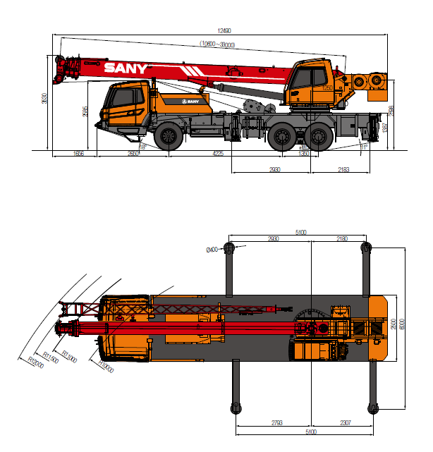 SANY Grue STC200