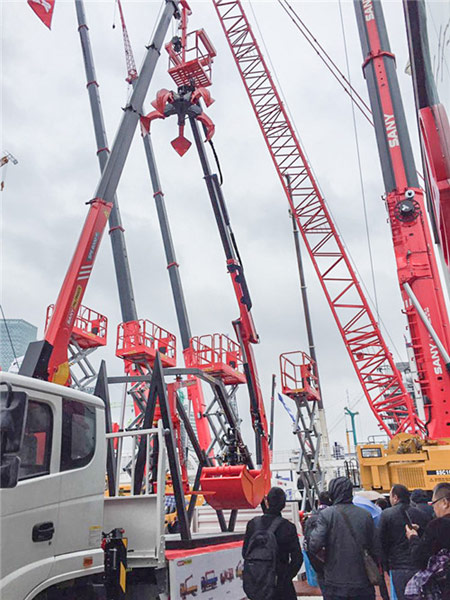 Camion grue SANY-Palfinger