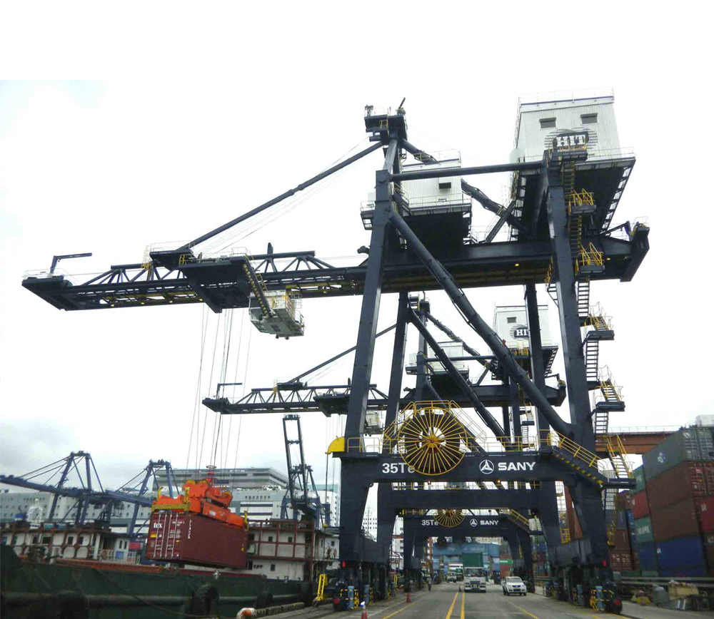 SANY STS4101S Gr a P rtico De Barco A Muelle SANY STS4101S Gr a P rtico De Barco A Muelle