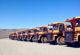 Camiones Mineros de SANY en Argentina