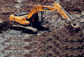 Excavadoras de SANY apoyan el rescate en la Crisis Minera de Colombia