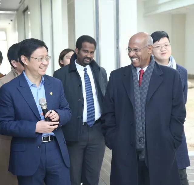 Ambassadeur éthiopien en Chine visite SANY