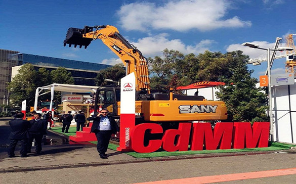 SANY participó en Expomin 2016 en Chile