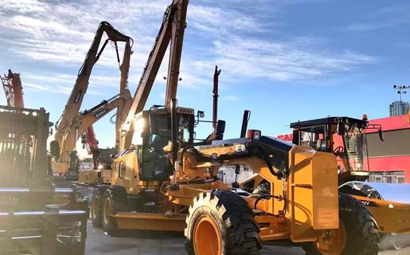معدات الثقيلة ساني تشارك في معرض البناء والاعمار-لاس فيغاس