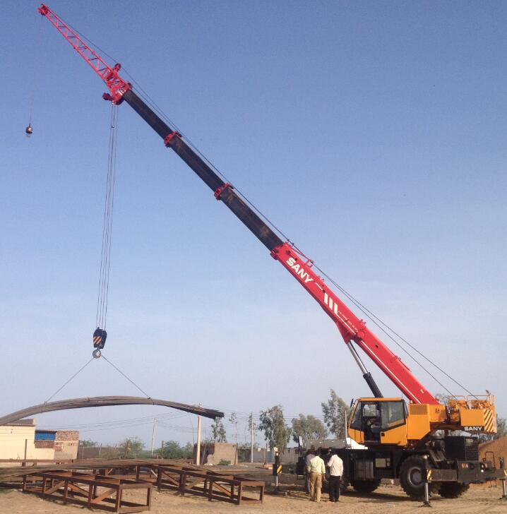 SANY Grues terrain difficile