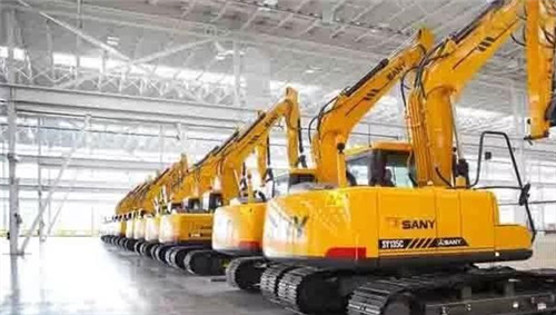 SANY excavator wins the domestic sales champion in the first three quarters
