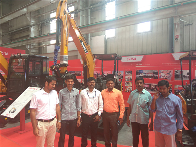 SANY India's plant welcomes customers from Bangalore