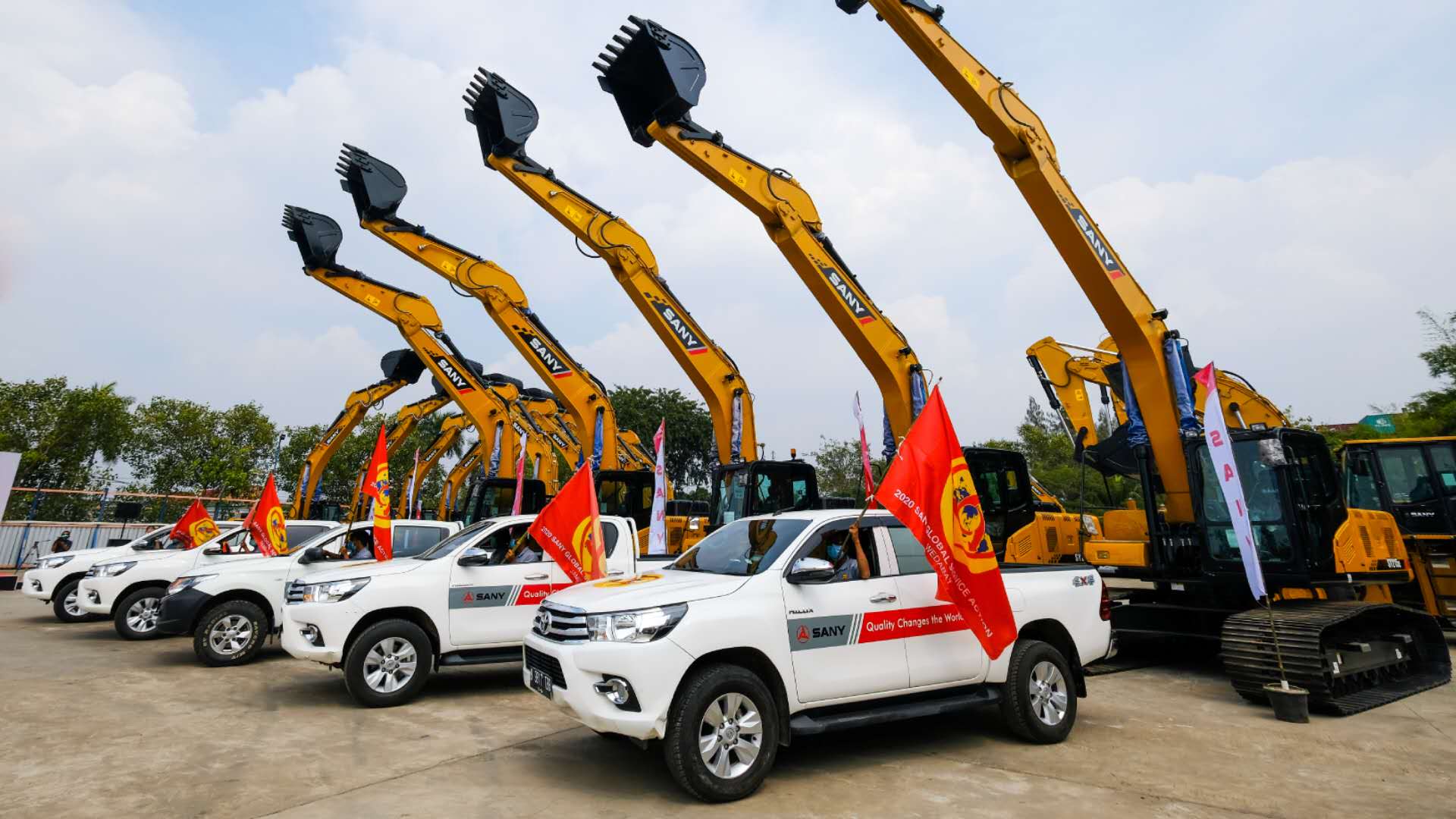 Sany Group Industrial & Construction Equipment Excavators & Cranes